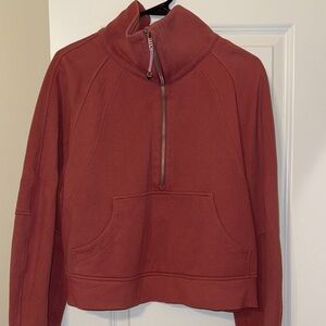 Lululemon funnel neck Scuba